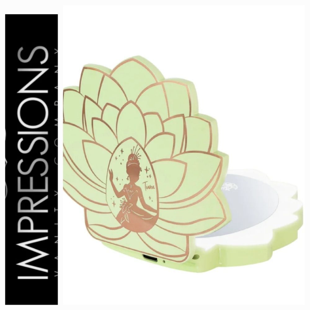 Impressions Tiana Lotus LED Compact Mirror